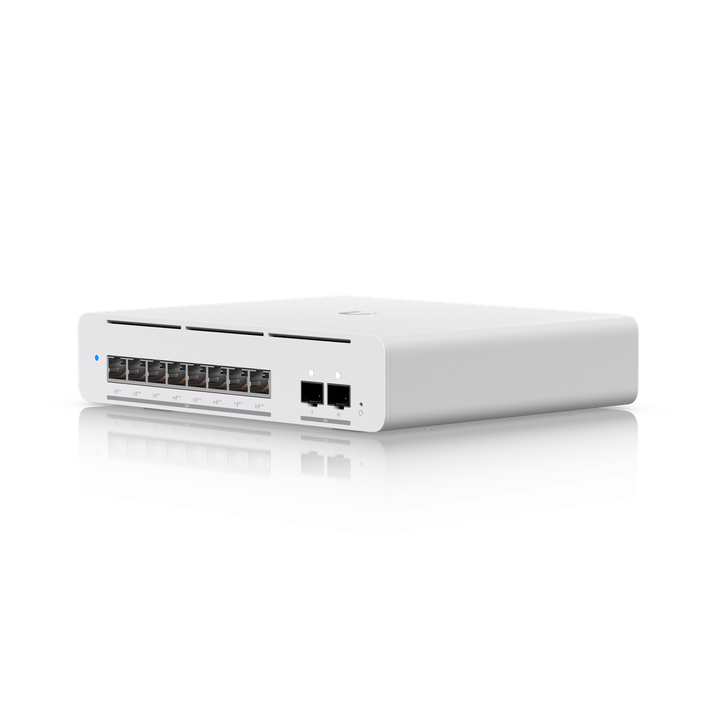 Ubiquiti USW-Pro-XG-8-PoE Switch UniFi Pro XG de 8 Puertos 10GbE PoE++ y 2 SFP+