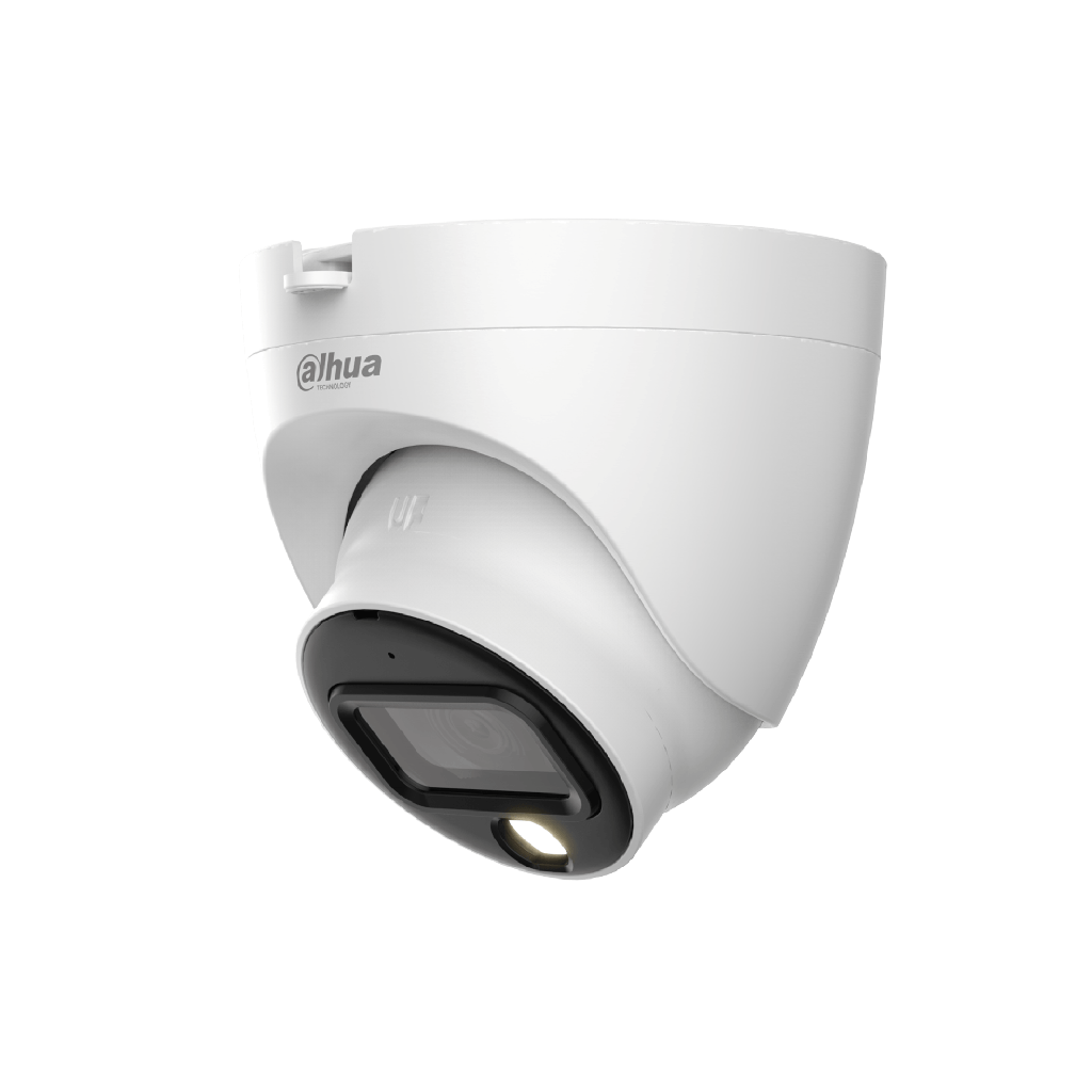 [HAC-HDW1209CLQ(-A)-LED] Dahua HAC-HDW1209CLQ(-A)-LED Cámara Análoga Eyeball HDCVI a todo color de 2 MP