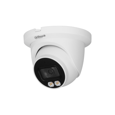 [DH-IPC-HDW3449TMN-AS-LED-0280B] Dahua DH-IPC-HDW3449TMN-AS-LED-0280B Cámara IP WizSense Eyeball foco fijo, LED cálido de 4 MP y color completo